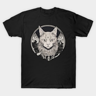 symbolism cat art pt6 T-Shirt